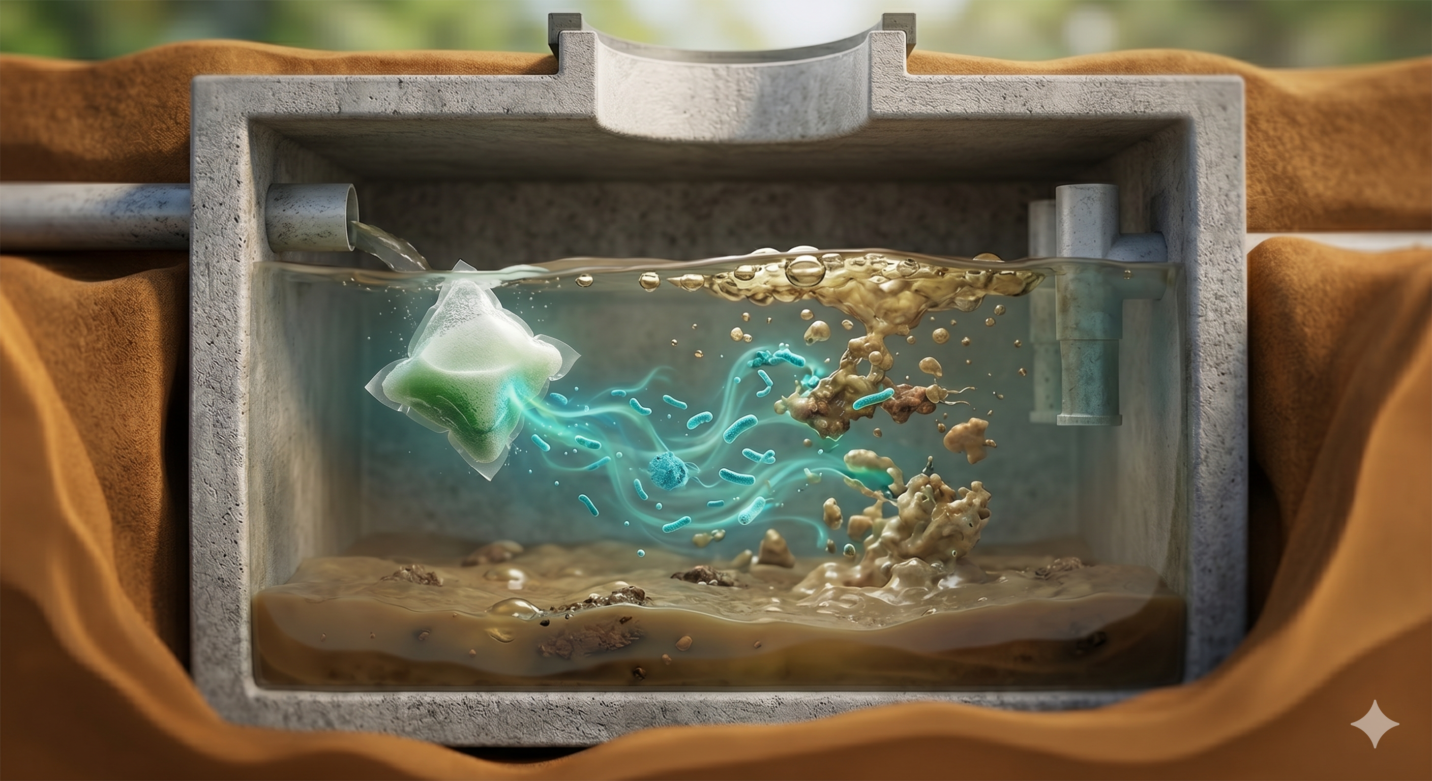 Green Gobbler Septic Tank 