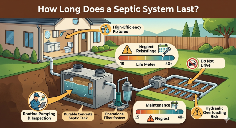 maintain-septic-tank How Long Does a Septic System Last