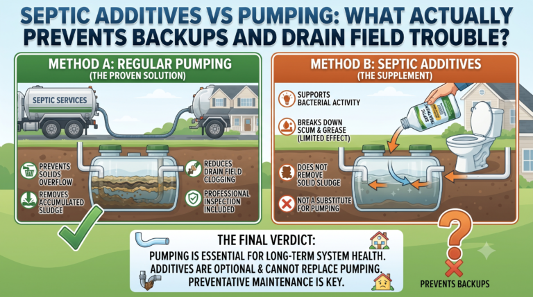 maintain-septic-tank Septic Additives vs Pumping